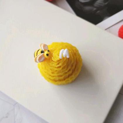 Dcc003 Natural Beeswax Candle Retro Creative..
