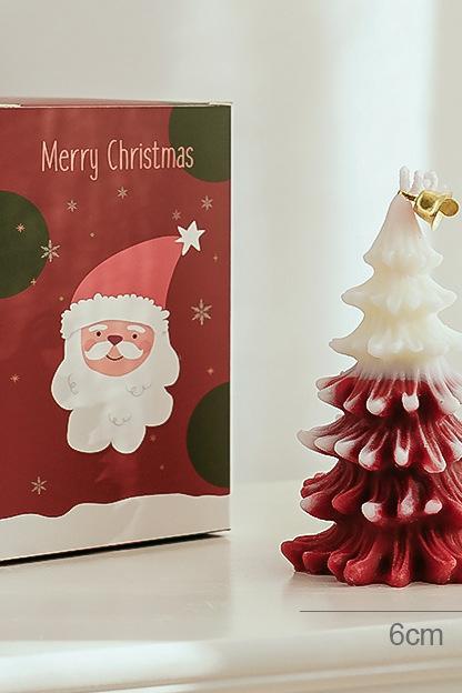DCC015 Christmas Tree Scented Candle Wholesale Gift Box Set Christmas Gift Creative Candles